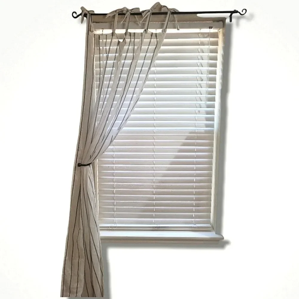 Martha Stewart Striped Curtain